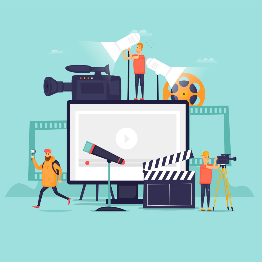 Production, photography and video editing